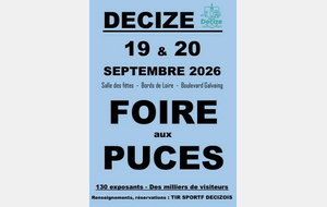 44eme FOIRE AUX PUCES - 19-20 septembre 2026